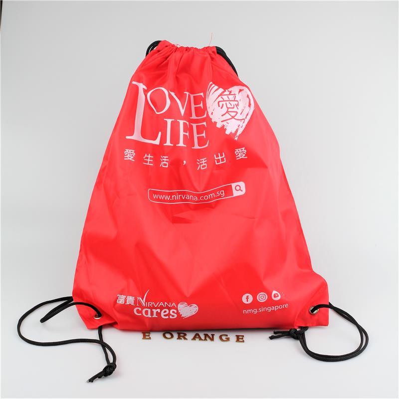 Get Customized logo print goodies bags Starts from 100pcs for Running race, company event, career fair, trade show, exhibition and conference.