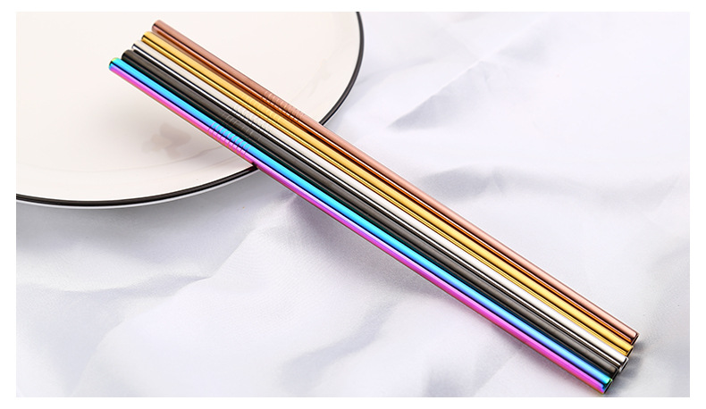 Get Customized company logo print Stainless Steel Straws metal in singapore Starts from 100pcs for wedding, company event, career fair, trade show, exhibition and conference.