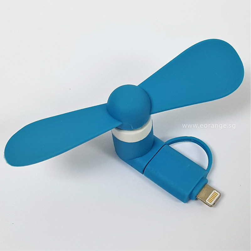 2 in 1 Mini Phone Fan