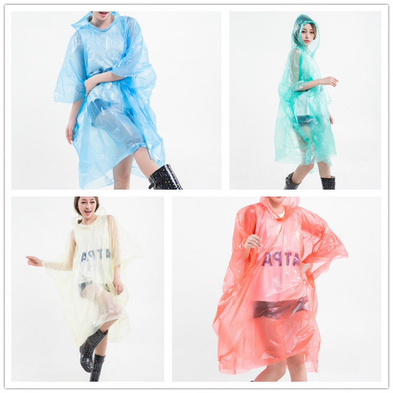 Rally Disposable Poncho Raincoats