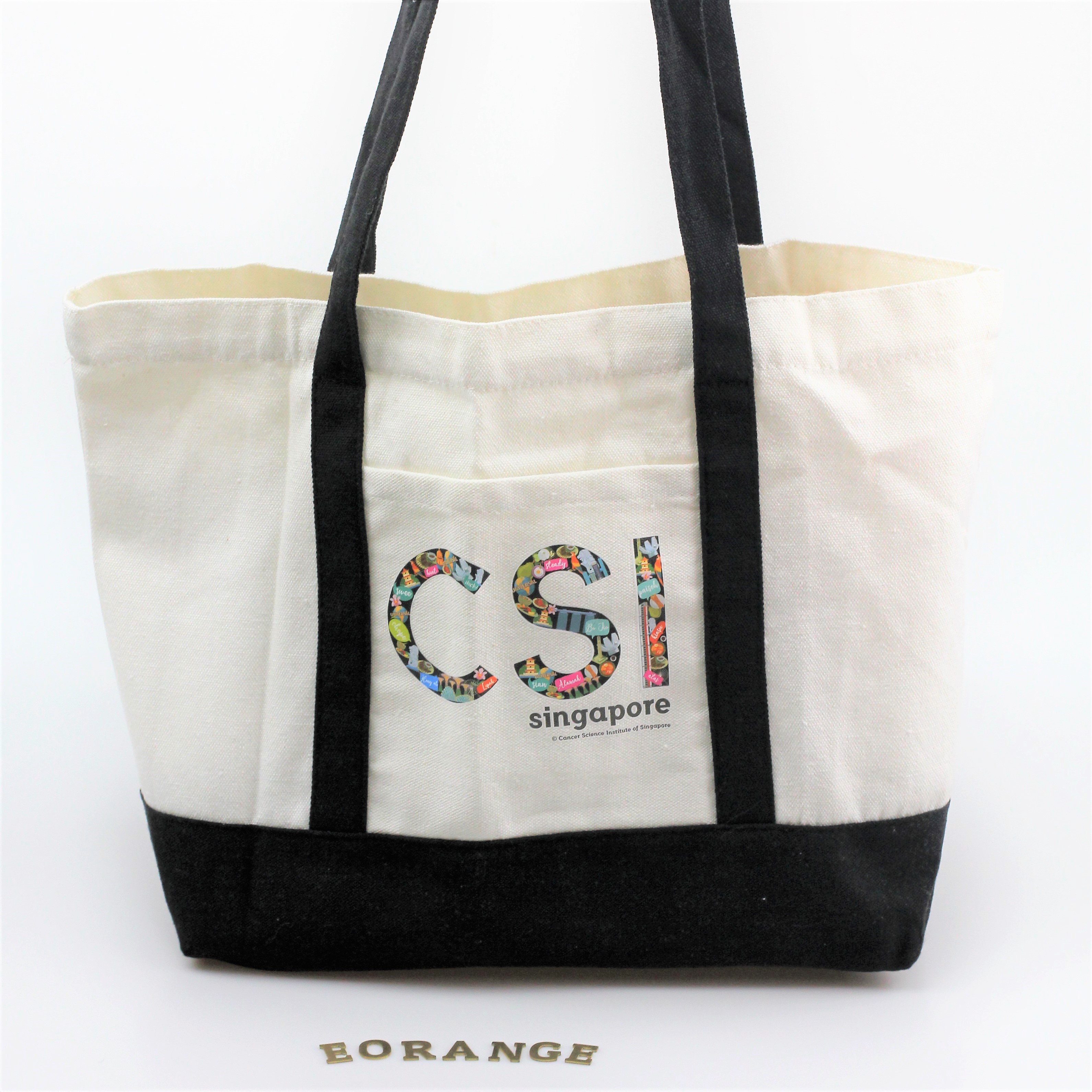 Classic Canvas Tote Bag customised logo print singapore corporate gift event