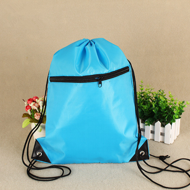 Drawstring Backpacks with Pocket