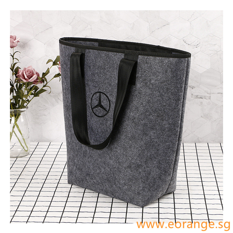 Felt Tote Bags with Inner Pocket