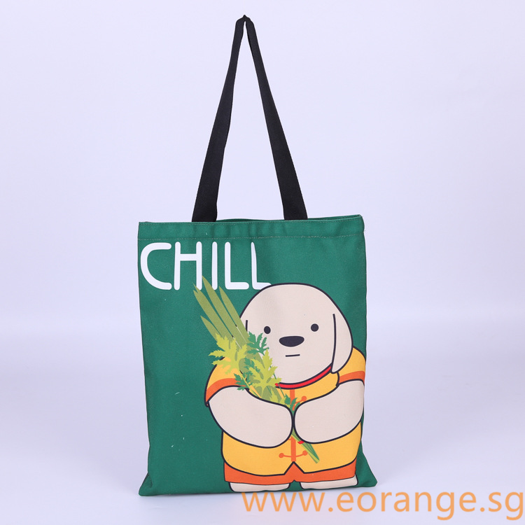 Coloured Canvas Tote Bag