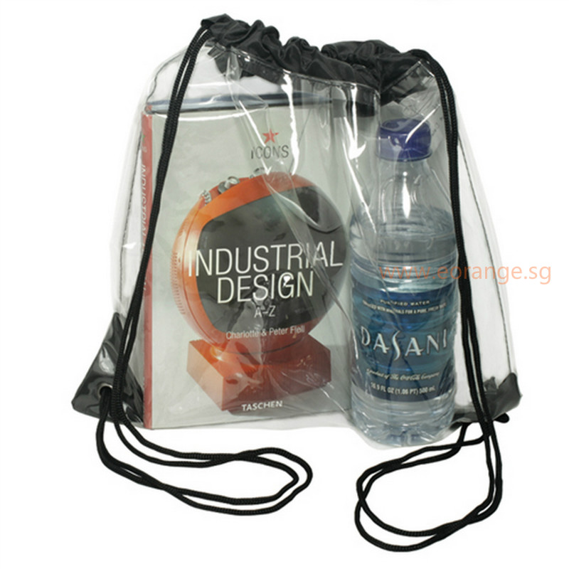 Transparent Drawstring Bag