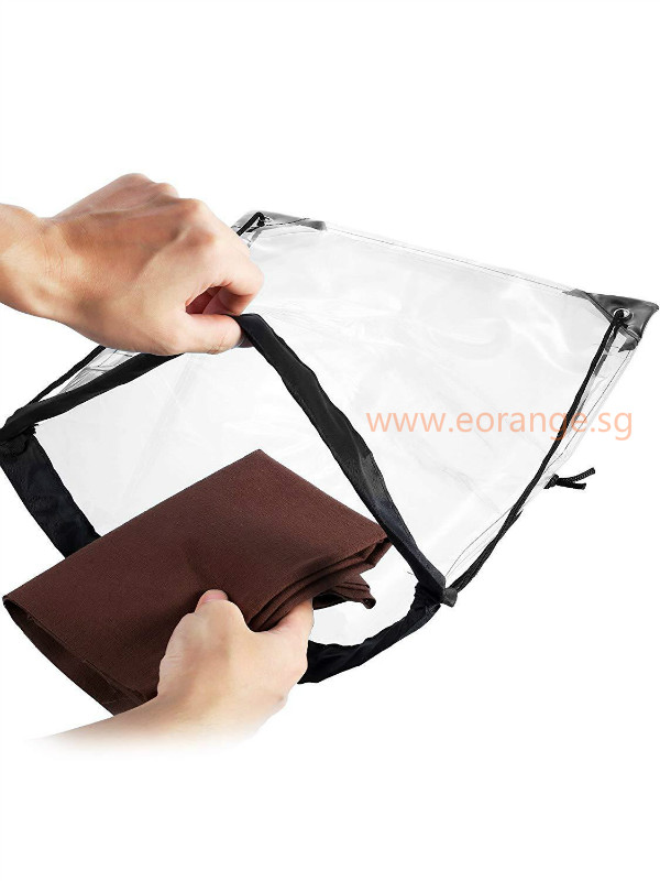 Transparent Drawstring Bag