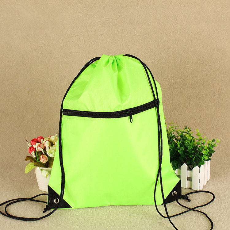 Drawstring Backpacks with Pocket